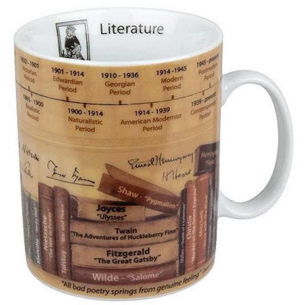 Könitz Filiżanka Mugs of Knowledge Literature