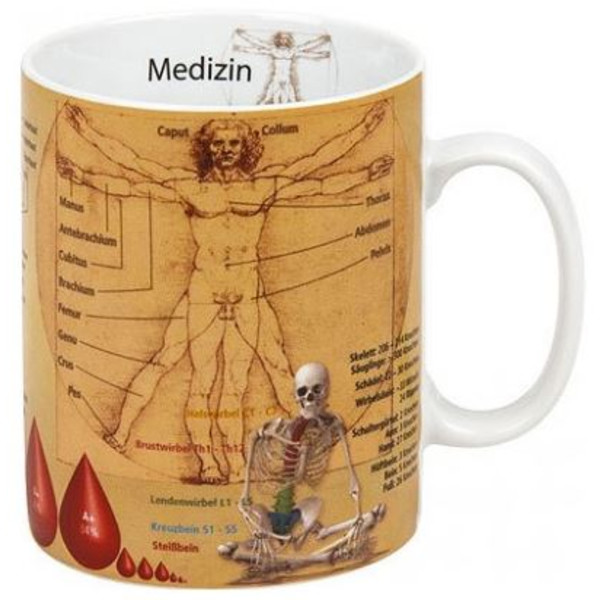 Könitz Filiżanka Wissensbecher Medizin