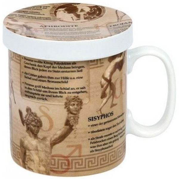 Könitz Filiżanka Wissensbecher für Teetrinker Mythologie