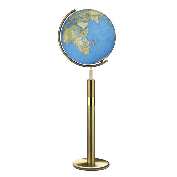 Columbus Globus na podstawie Duo Mosiądz 40cm (Angielski)