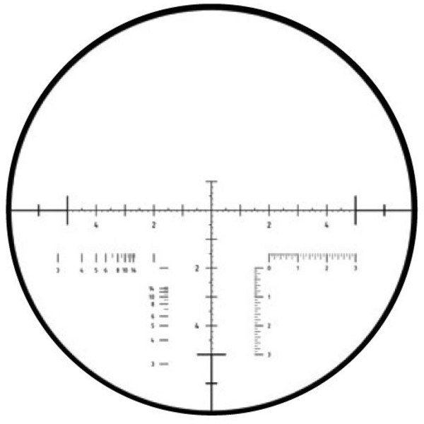 Minox Luneta MD 80 ZR 20-60x, Reticle