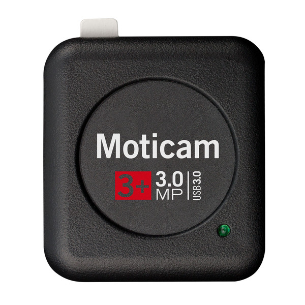 Motic Mikroskop BA-310 trino, kamera Moti-cam 3+, adapter fotograficzny 0,5x C-mount