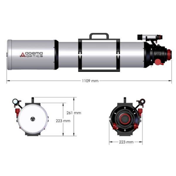 Agema Optics Refraktor apochromatyczny  AP 150/1200 SD 150 F8 OTA