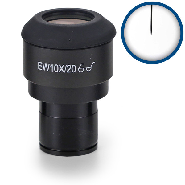 Euromex Okular pomiarowy IS.6010-P,  WF10x/20, pointer, microm., Ø 23,2 mm (iScope)
