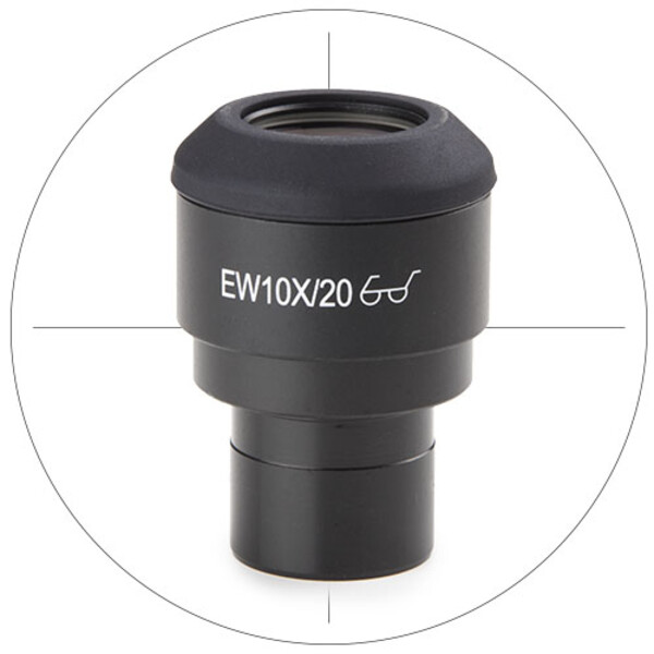 Euromex Okular pomiarowy IS.6010-C, WF10x/20 mm Ø 23.2mm, crosshair, (iScope)