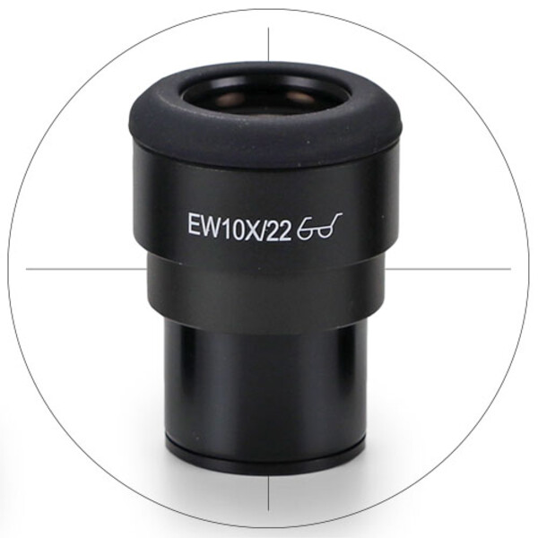 Euromex Okular pomiarowy IS.6210-C, WF10x / 22 mm, crosshair, Ø 30 mm (iScope)