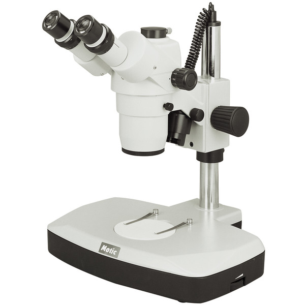 Motic Mikroskop stereoskopowy zoom SMZ-168-TL, trino, 7,5x - 50x
