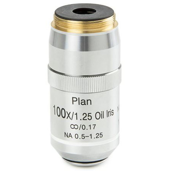 Euromex Obiektyw DX.7200-I, 100x/1,25 PLi S plan, infinity, oil, iris diaphragm w.d. 0,2 mm (Delphi-X)