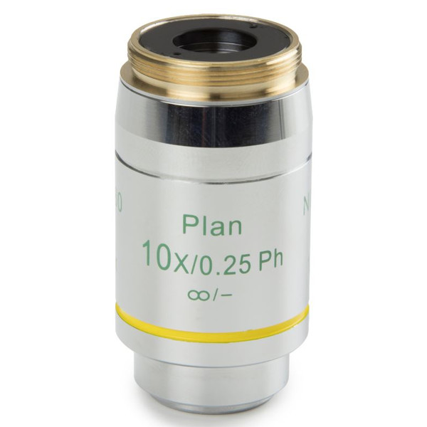 Obiektyw Euromex DX.7710, 10x/0.25 PLPHi, plan, faza, nieskończoność (Delphi-X)