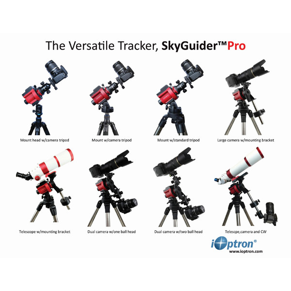 iOptron Montaż SkyGuider Pro w zestawie z klinem