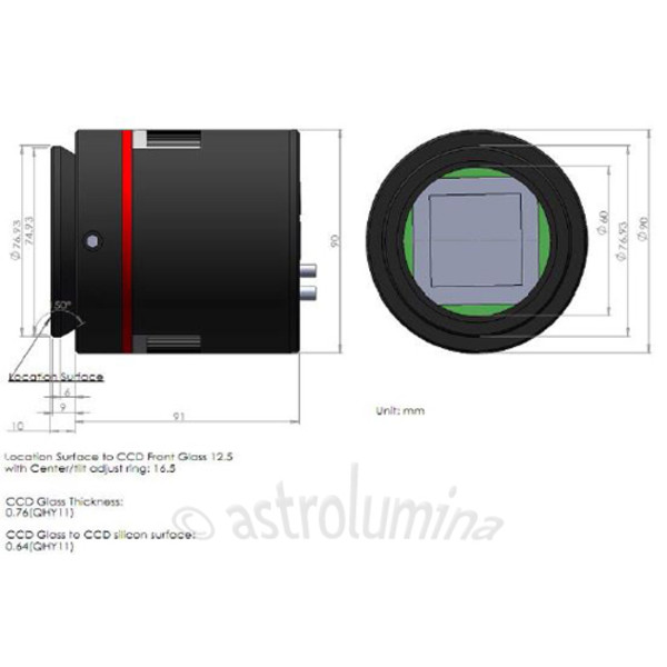 QHY Aparat fotograficzny 11 Mono