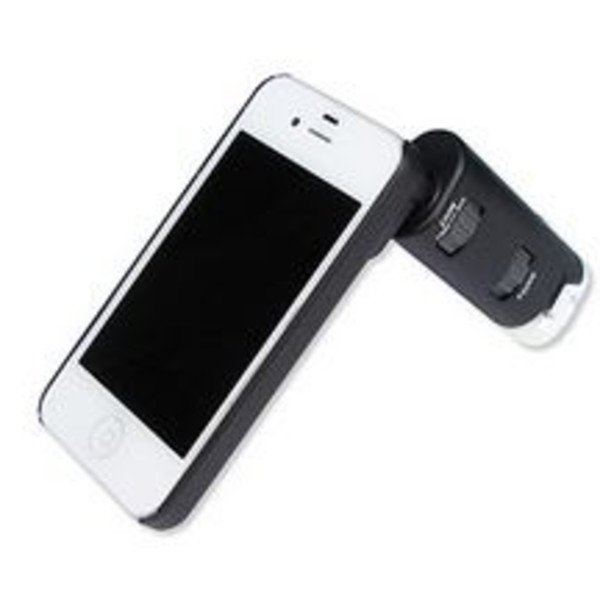 Carson MM-250, mikroskop do smartfona, adapter iPhone 4S