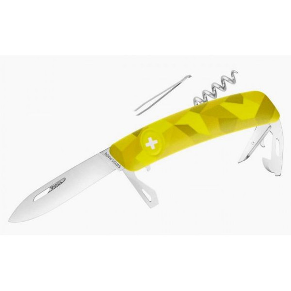 SWIZA Noże Szwajcarski scyzoryk kieszonkowy C03 VELOR miejski maskujący mech