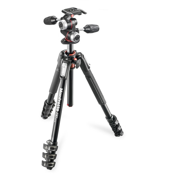 Manfrotto Statyw aluminiowy MK190XPRO4-3W z głowicą uchylną 3D