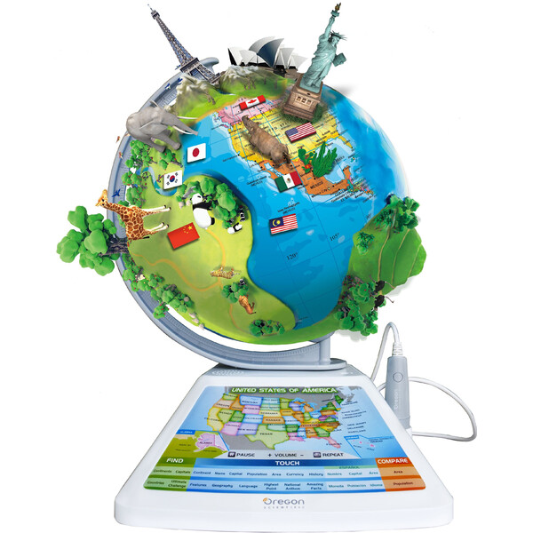 Oregon Scientific Globusy dla dzieci Smart Globe Adventure 2.0 Augmented Reality 23cm