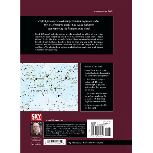 Sky-Publishing Pocket Sky Atlas Jumbo Edition