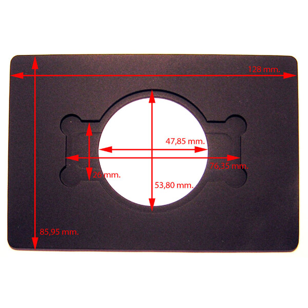 Motic Uchwyt szalki Petriego śr. 54 mm z uchwytem przedmiotowym 26x76mm (AE2000)