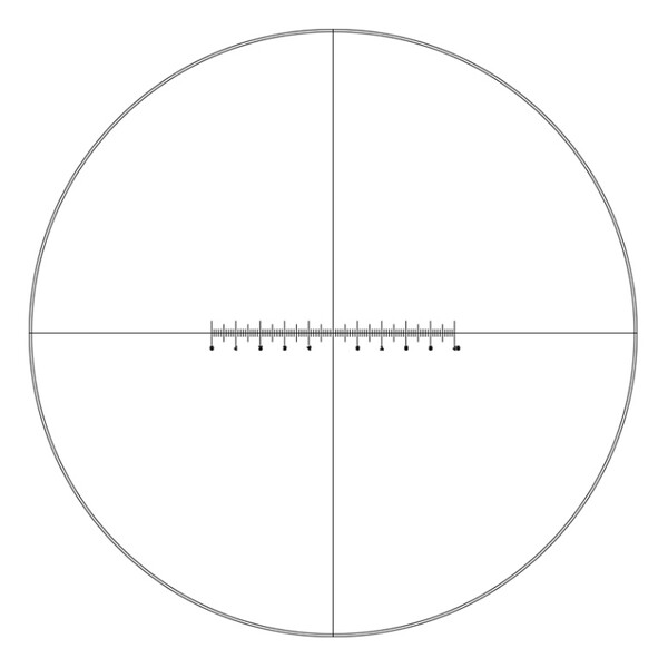 Motic Okular mikrometryczny WF10X/23mm, określanie proporcji (SMZ-171)