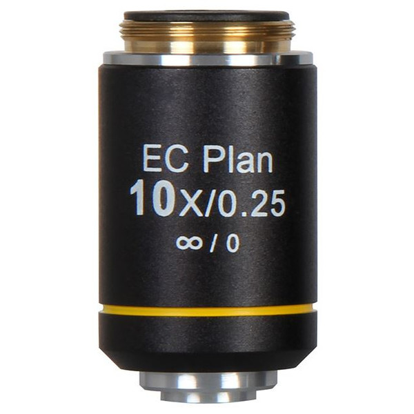 Motic Obiektyw EC PL, CCIS, plan, achro, NGC, 10x/0.25 odległość robocza 4,45 mm (BA-310 Elite)