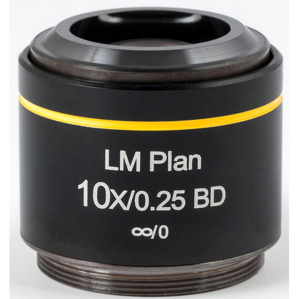Motic Obiektyw LM BD PL, CCIS, LM, plan, achro, BD 10x/0.25, w.d.16.3mm (AE2000 MET)