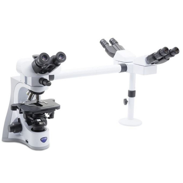Optika Mikroskop B-510-3, discussion, trino, 3-head, IOS W-PLAN, 40x-1000x, EU