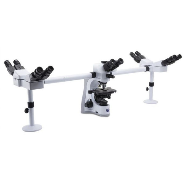 Optika Mikroskop B-510-5, discussion, trino, 5-head, IOS W-PLAN, 40x-1000x, EU