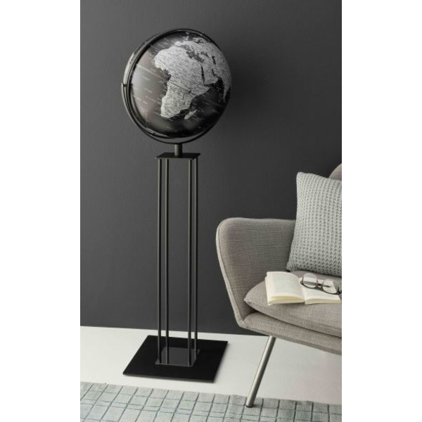 TROIKA Globus na podstawie Worldtrophy Matt Black 42,5cm
