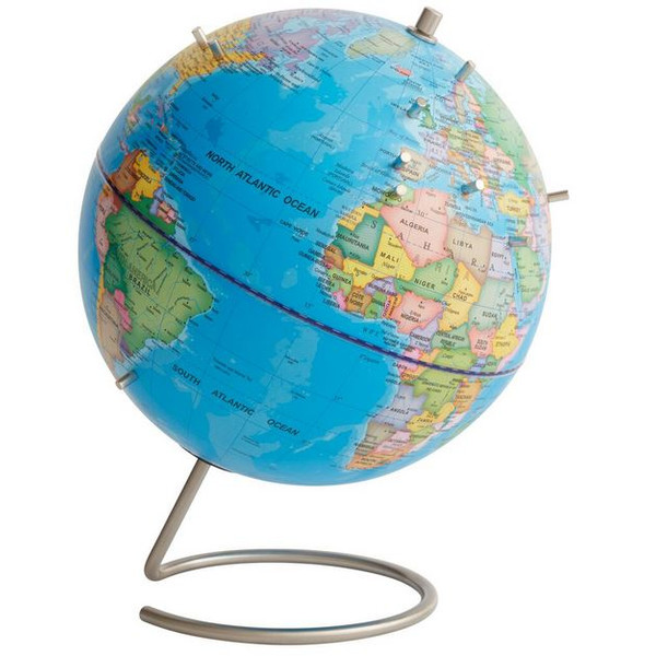 TROIKA Globus emform globe Magnet Political incl. 10 magnets 23cm