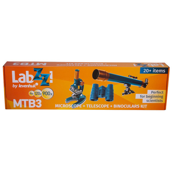 Levenhuk Zestaw LabZZ MTB3, teleskop, mikroskop i lornetka