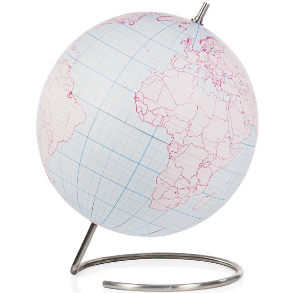 suck UK Globus Globe Journal 25cm Paint your globe