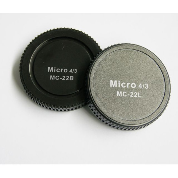 Pixel Lens Rear Cap MC-22B + Body Cap MC-22L for Micro Four Thirds