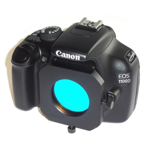 TS Optics Adaptery do aparatów fotograficznych Adapter Canon EOS M48 z szufladą na filtry