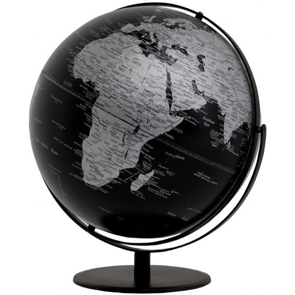 emform Globus plastyczny Matt Black Relief 42cm