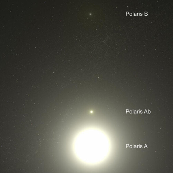 Celestial Buddies Two Little Stars: Polaris Ab and B