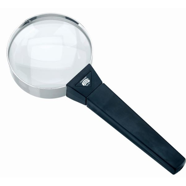 Schweizer Lupa ręczna Basic-Line FORTE, 10D/3,5x/Ø75mm, obustronnie wypukła