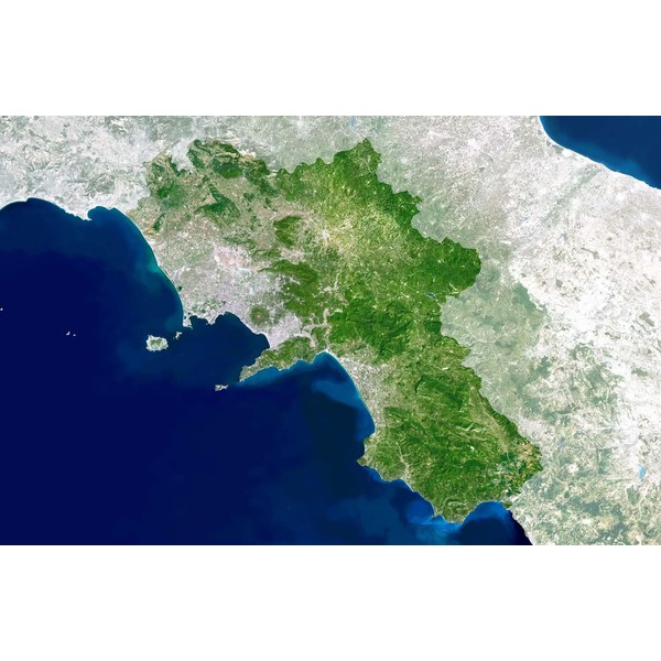 Planet Observer Mapa regionalna - Region Campania