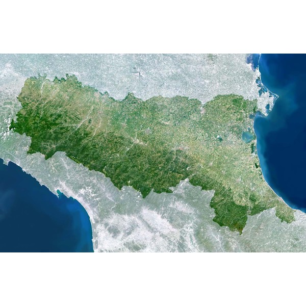 Planet Observer Mapa regionalna - Region Emilia-Romagna