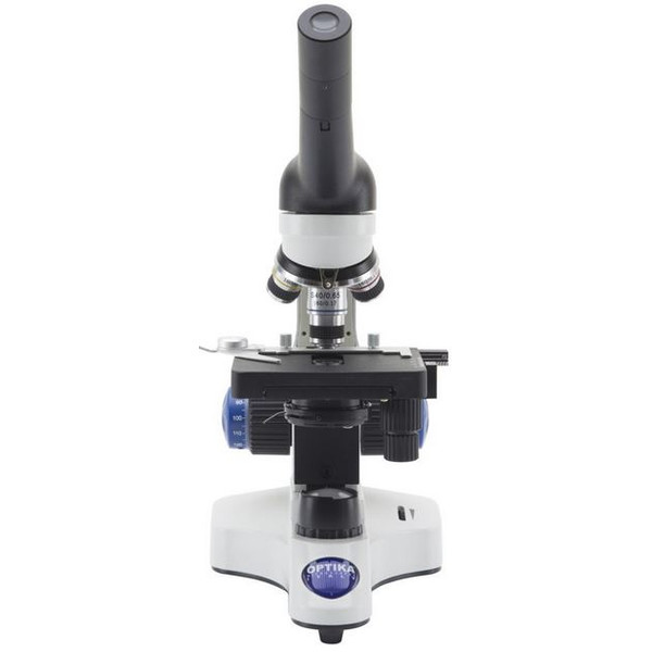 Optika Mikroskop B-20CR, Monokular, LED, z akumulatorami