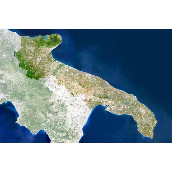 Planet Observer Mapa regionalna - Region Puglia