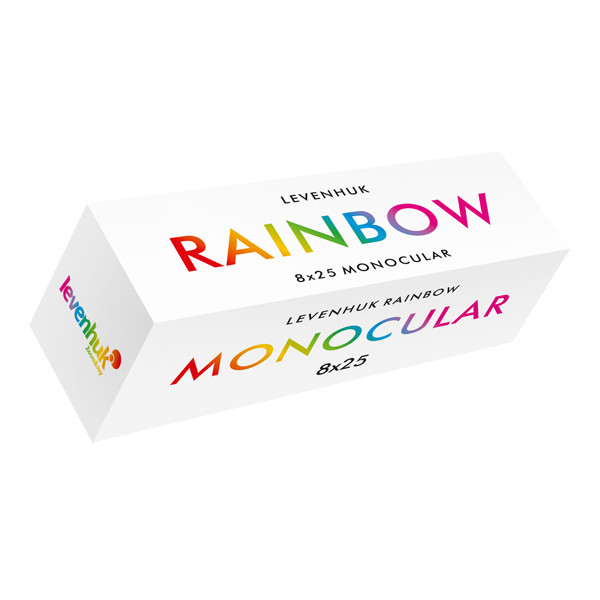 Levenhuk Monokular Rainbow 8x25 Red