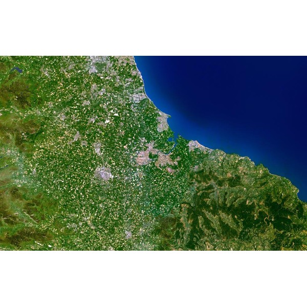 Planet Observer Mapa regionalna - Region Darlington Middlesbrough