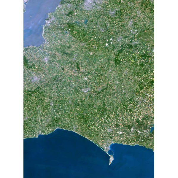 Planet Observer Mapa regionalna - Region Dorset