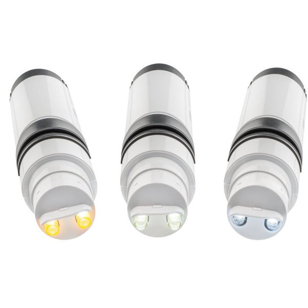 Eschenbach Lupa z podświetleniem LED, system varioPLUS, Ø 70 mm, 4X