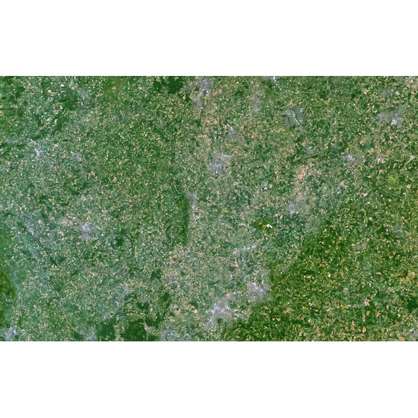 Planet Observer Mapa regionalna - Region Gloucestershire