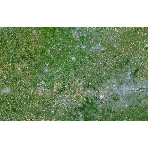 Planet Observer Mapa regionalna - Region Londyn i Dolina Tamizy