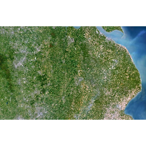 Planet Observer Mapa regionalna - Region Nottinghamshire