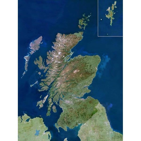 Planet Observer Mapa - Region Szkocja