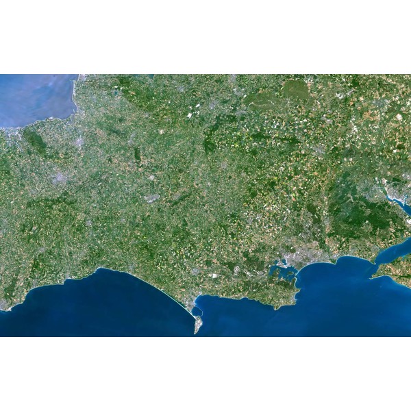 Planet Observer Mapa regionalna - Region Somerset i Dorset