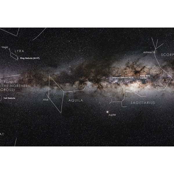Astronomie-Verlag Plakaty Our Milky Way Galaxy