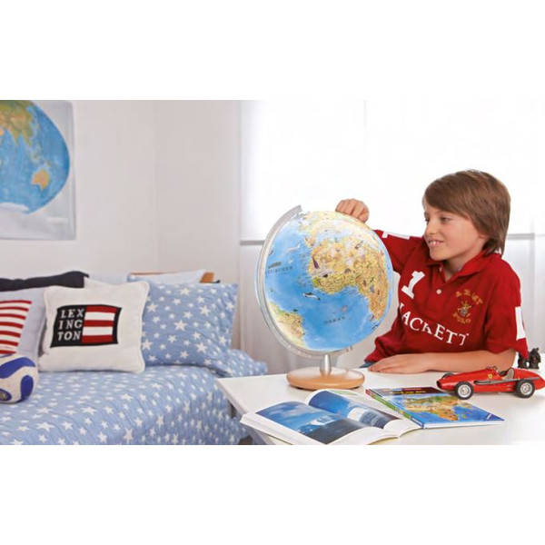 Columbus Globusy dla dzieci Unsere Erde mit Entdeckerstift 34cm